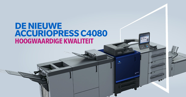 Konica Minolta AccurioPress C4080 : RETHINK VERSATILITY