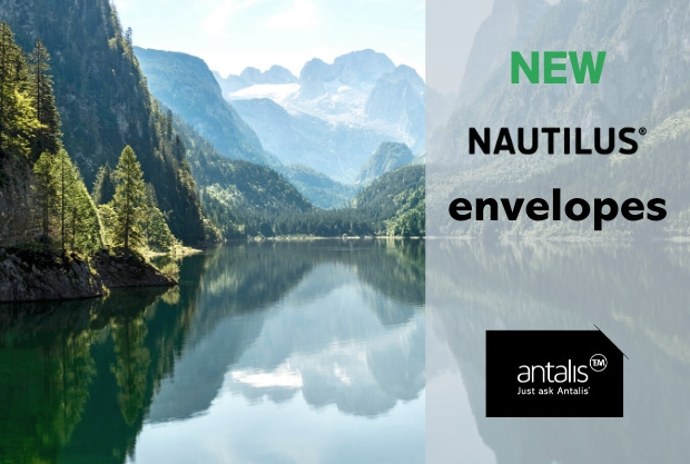 Nu beschikbaar: NAUTILUS® enveloppen, 100% recycled