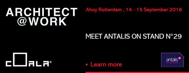 Antalis toont innovatieve wallpapers op ARCHITECT@WORK