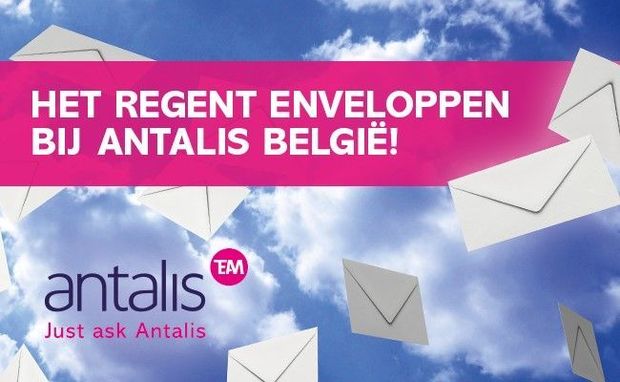 Kom ook voor uw gedrukte envelop naar Antalis