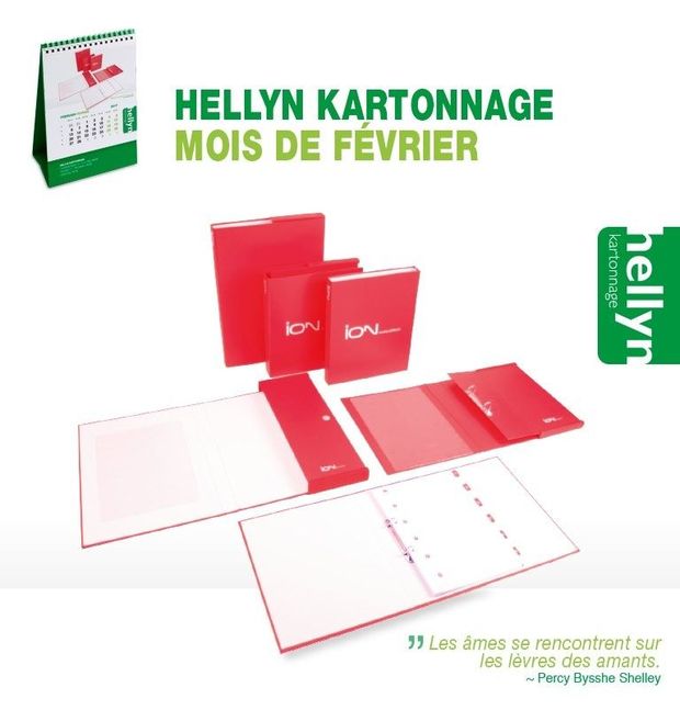 Hellyn Kartonnage : "Les âmes se rencontrent sur les lèvres des amants" - Percy Byssche Shelley