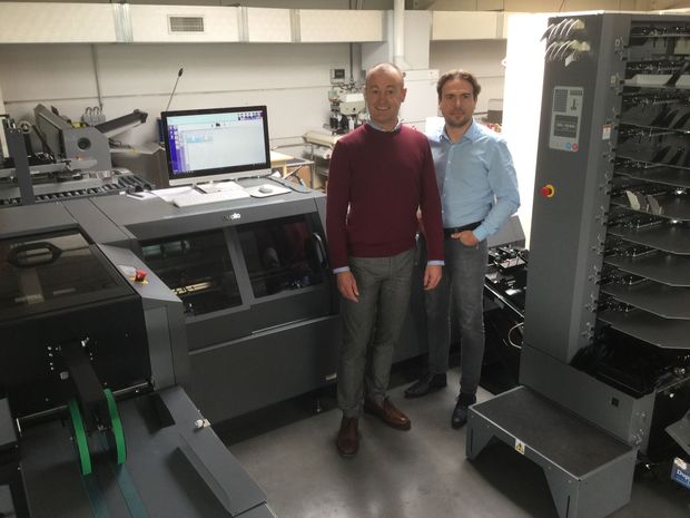 Igepa : L'imprimerie Baert opte pour un système de piquage sur chevalet intelligent !