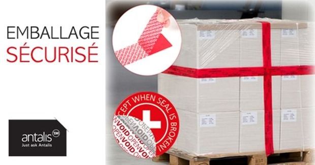Des emballages "sécurisés" avec Antalis