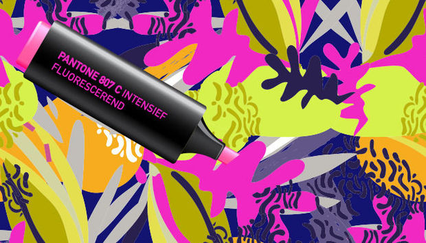 Amélioration qualitative des encres Pantone fluorescentes de Huber