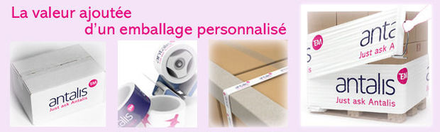 La valeur ajoutée d'un emballage personnalisé ! Just ask Antalis