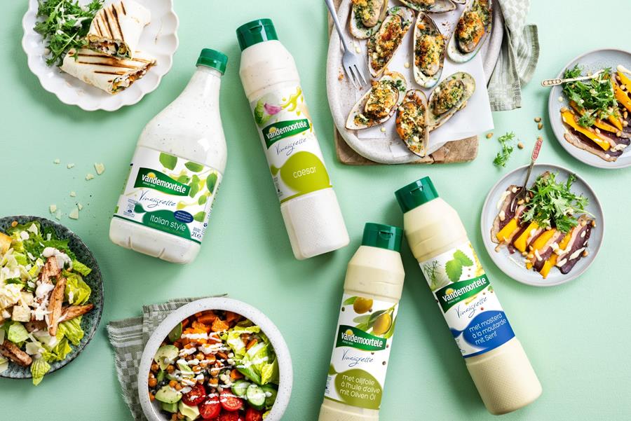 Vandemoortele vinaigrettes : dé echte smaakmakers in de keuken