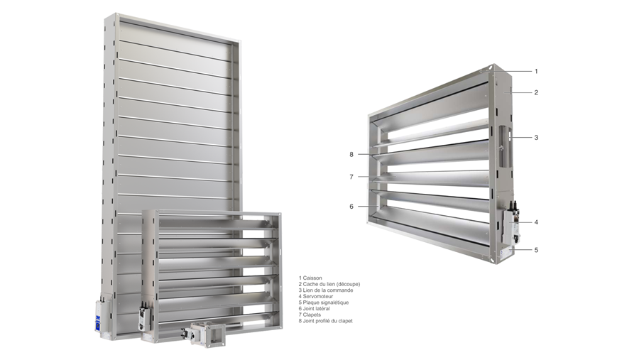 Extraction sécurisée des fumées et de la chaleur grâce à l'EK-JS de TROX