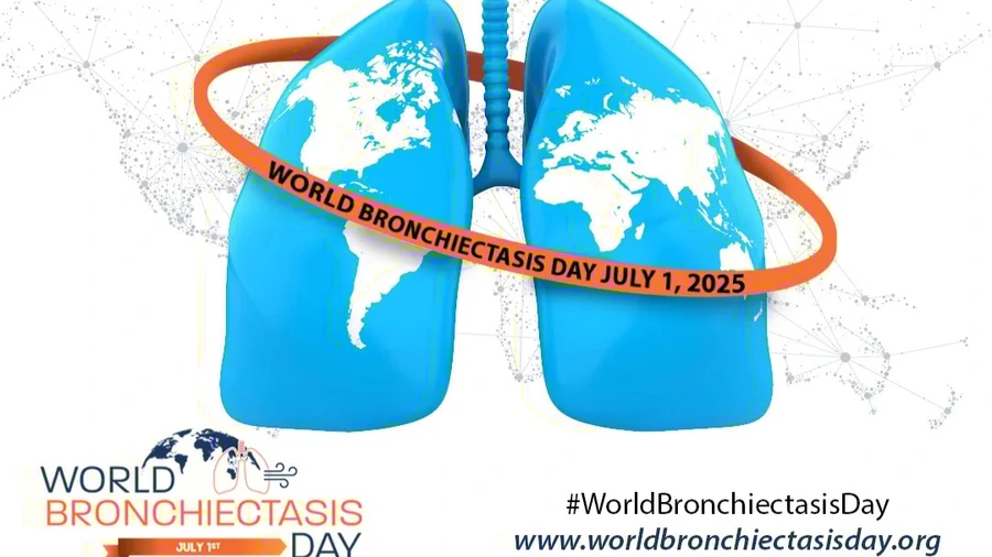 1 juli = Wereld Bronchiëctasie Dag