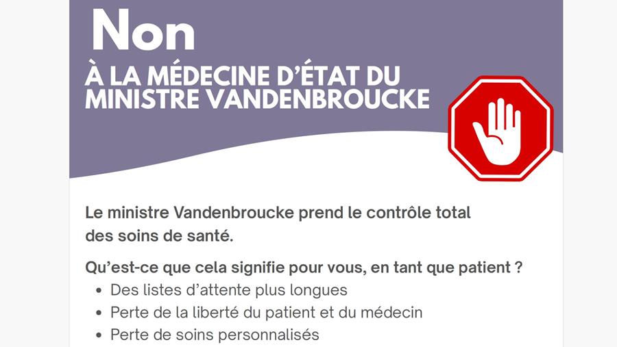 Grève du 7 juillet : un flyer de l'Absym à remettre aux patients