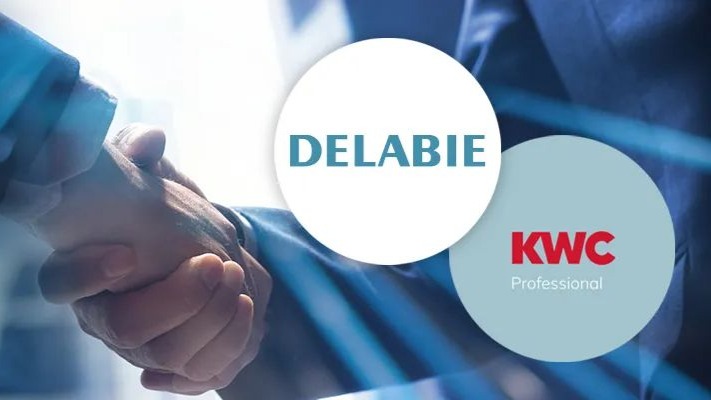 Le groupe DELABIE finalise l'acquisition de KWC Professional
