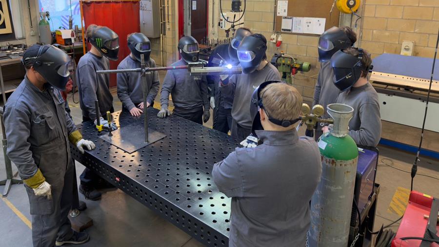 Las-atelier GO! Campus Nexus blijft sterk groeien