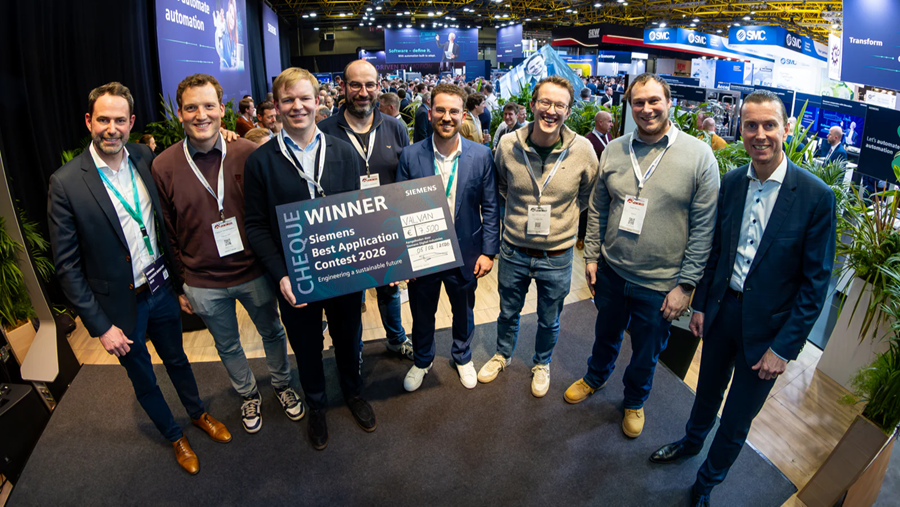 Valvan wint Siemens Best Application Contest