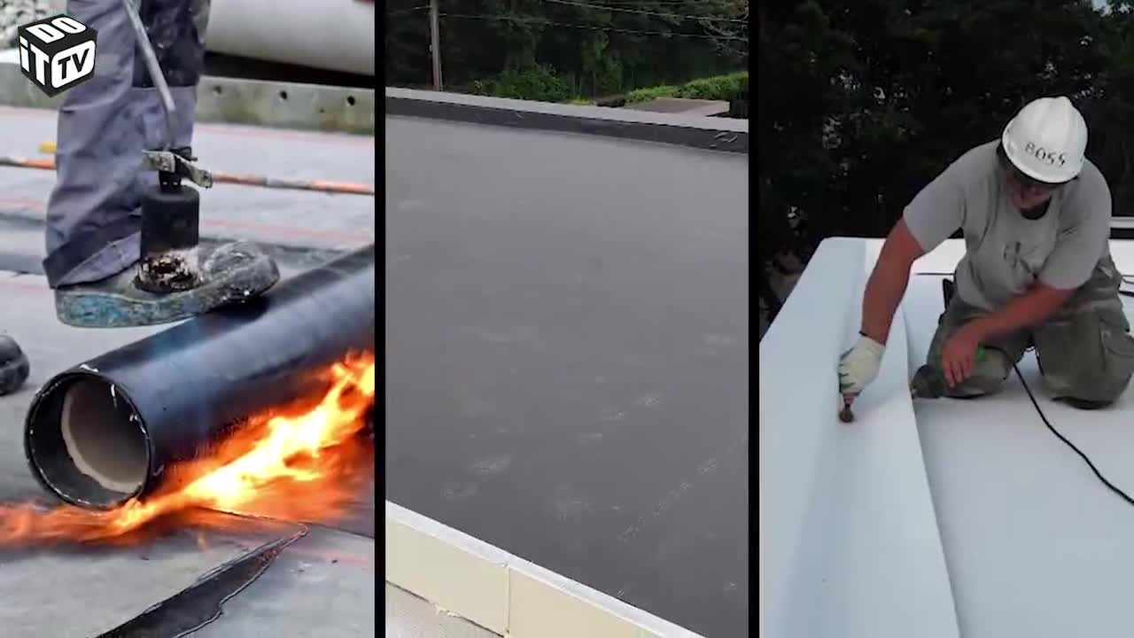 Pourquoi choisir L'EPDM pour votre toit?